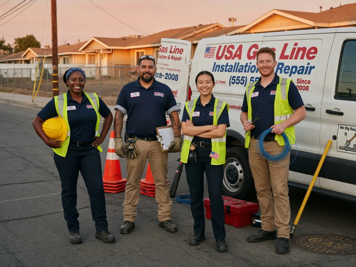 Gas Line Installation company in Laclede, ID